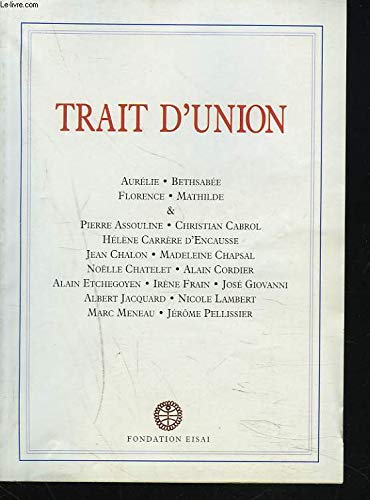 Couverture de TRAIT D'UNION par Collectif