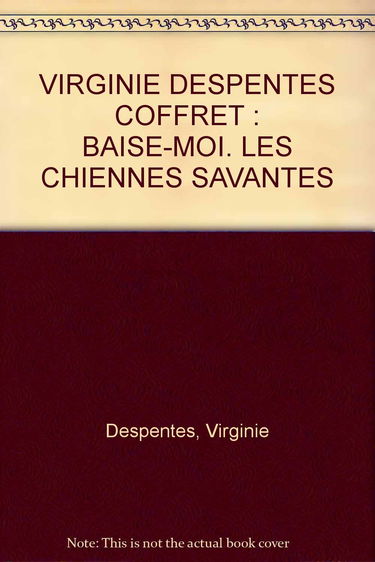 Coffret Virginie Despentes