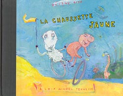 Couverture de La chaussette jaune