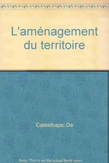 L'aménagement du territoire