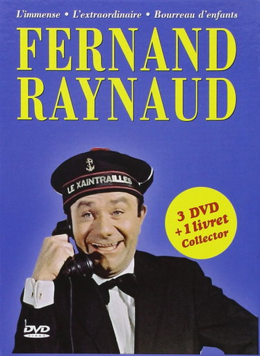 Couverture de FERNAND RAYNAUD COFFRET 3 DVD