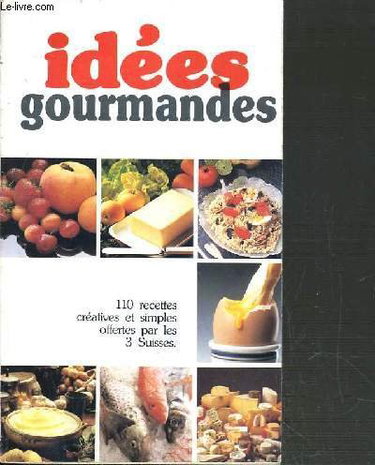 Couverture de Idées gourmandes