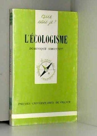 L'écologisme
