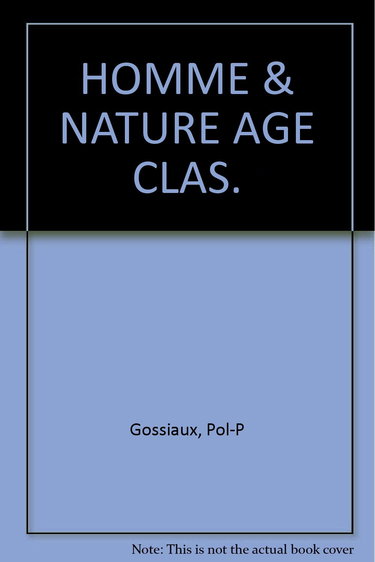 L'homme et la nature : genèses de l'anthropologie à l'âge classique 1580-1750, anthologie