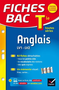 Anglais LV1-LV2, terminale toutes séries