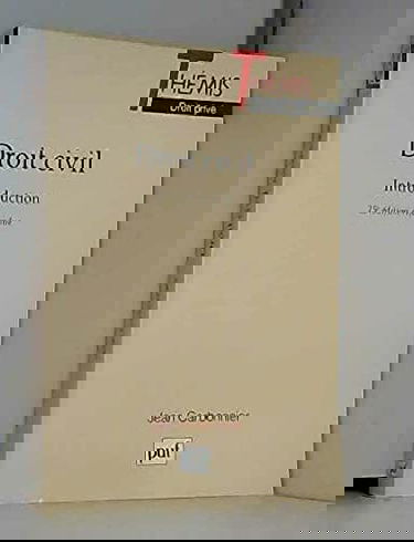 Droit civil : introduction