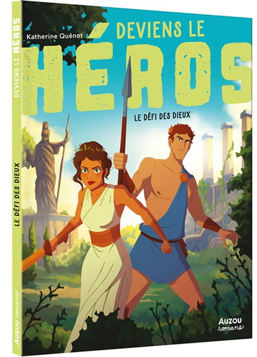 Couverture de Deviens le héros. Le défi des dieux