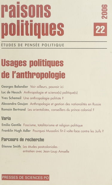 Raisons politiques 22