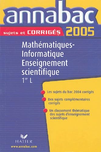 Mathématiques, Informatique, Enseignement scientifique 1e L