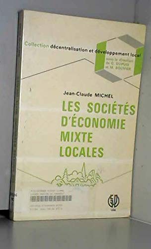 Les Sociétés d'économie mixte locales