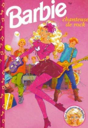 Couverture de Barbie chanteuse de rock