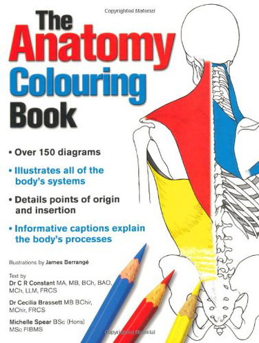 Couverture de Anatomy Colouring Book