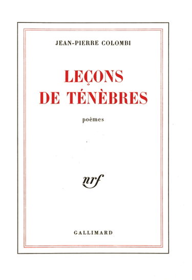 Leçons de ténèbres
