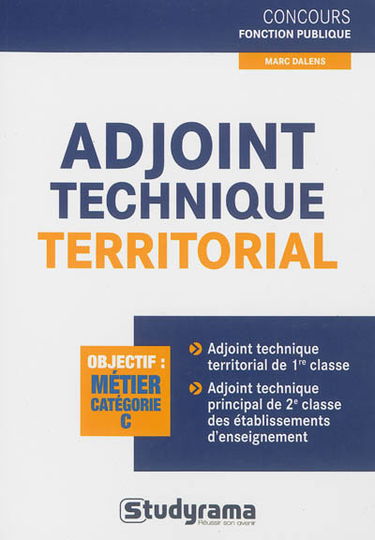 Adjoint technique territorial : objectif : catégorie C
