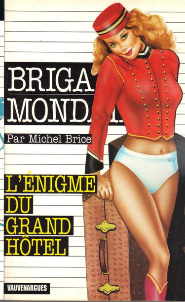 Couverture de L'énigme du grand hôtel