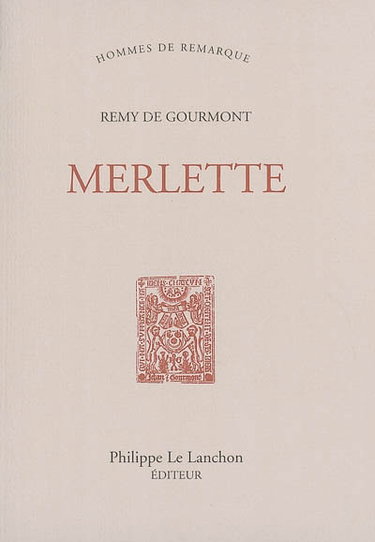 Couverture de Merlette
