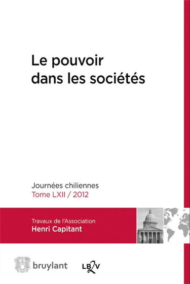 Le pouvoir dans les sociétés : journées chiliennes 2012