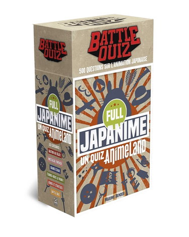 Couverture de Battle quiz full japanime : un quiz Animeland : 500 questions sur l'animation japonaise