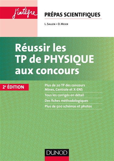 Réussir les TP de physique aux concours