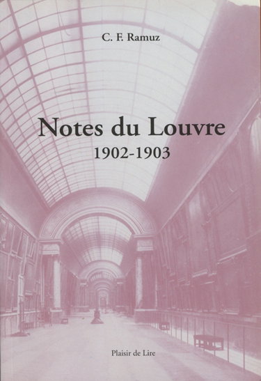 Couverture de Notes du Louvre 1902-1903