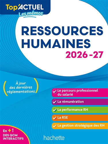 Ressources humaines : 2026-2027