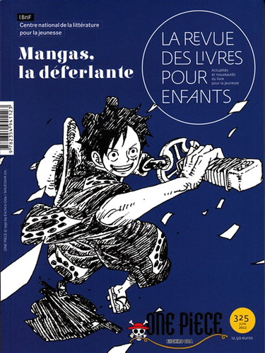 Couverture de Revue des livres pour enfants (La), n° 325. Mangas, la déferlante par Collectif