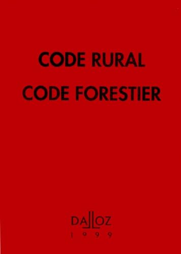 Code rural - code forestier, 1999 (avec son livre de mise à jour)