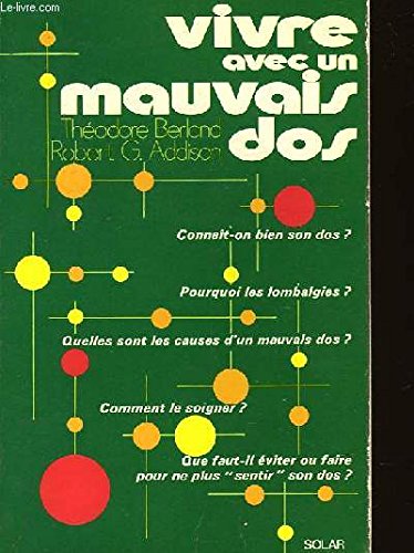 Couverture de Vivre avec un mauvais dos