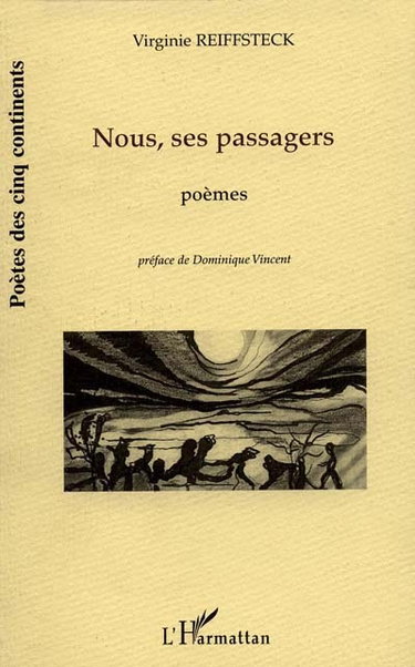 Couverture de Nous, les passagers par Virginie Reiffsteck