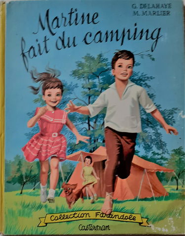 Martine fait du camping