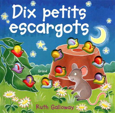 Couverture de Dix petits escargots