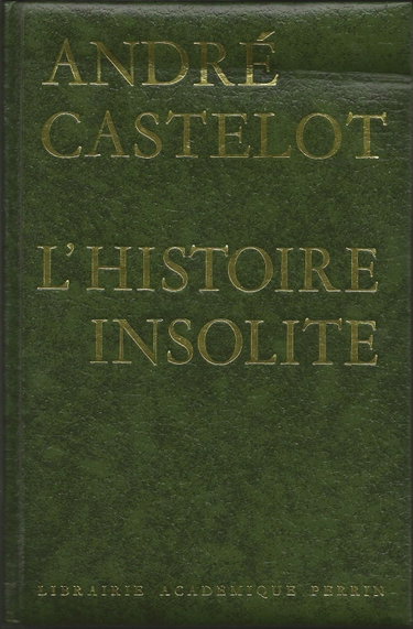Couverture de L'HISTOIRE INSOLITE