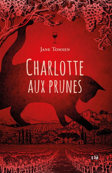 Charlotte aux prunes : Tartines et vin rosé : 1