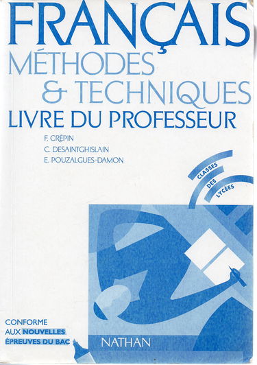 Français : méthode et technique, lycées professionnels