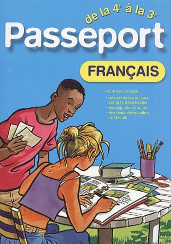 Passeport : Français, de la 4e à la 3e - 13-14 ans (+ corrigé)