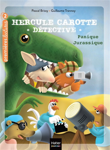 Couverture de Hercule Carotte, détective. Vol. 9. Panique jurassique