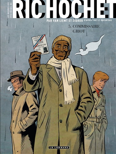 Couverture de Les nouvelles enquêtes de Ric Hochet. Vol. 5. Commissaire Griot