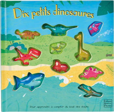 Couverture de Dix petits dinosaures