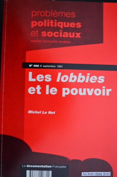 Lobbies et pouvoir