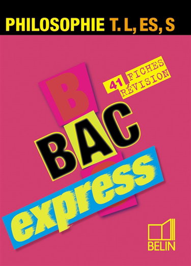 Philosophie Terminale L, ES, S : 41 fiches révision