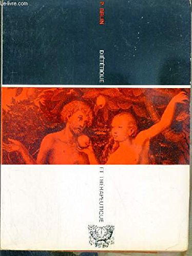 DIETETIQUE ET THERAPEUTIQUE