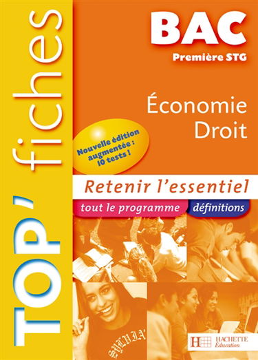 Economie, droit 1re STG