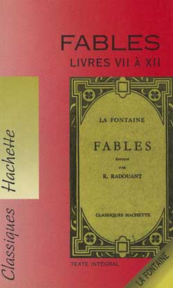 Fables : livres VII à XII : texte intégral