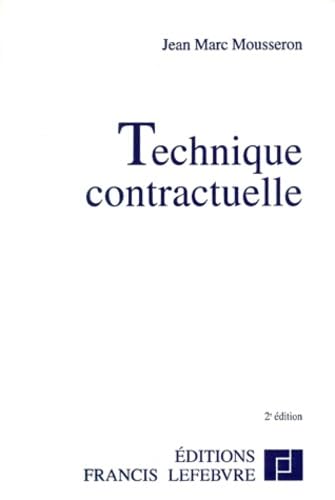 Technique contractuelle