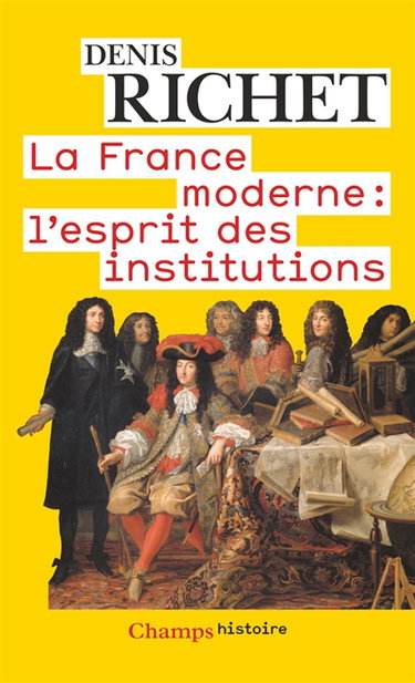 Couverture de La France moderne : l'esprit des institutions