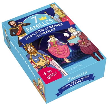 Couverture de 7 familles des Rois et Reines de France par Collectif