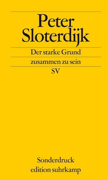 Couverture de Der starke Grund zusammen zu sein: Erinnerungen an die Erfindung des Volkes