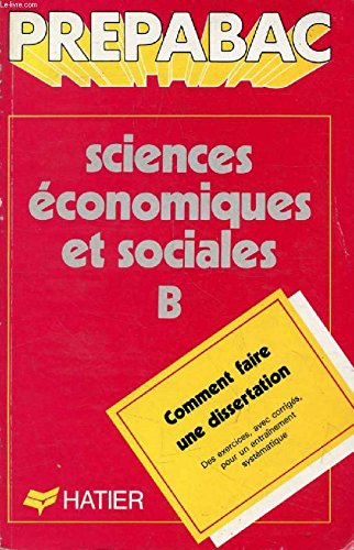 Sciences économiques et sociales, ES