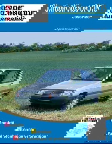 Revue technique de l'Automobile numéro 387.8 : Citroën Visa et c15 essence sauf GTI, 1979-1989