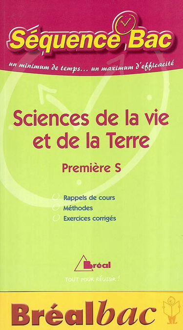 Sciences de la vie et de la Terre première S